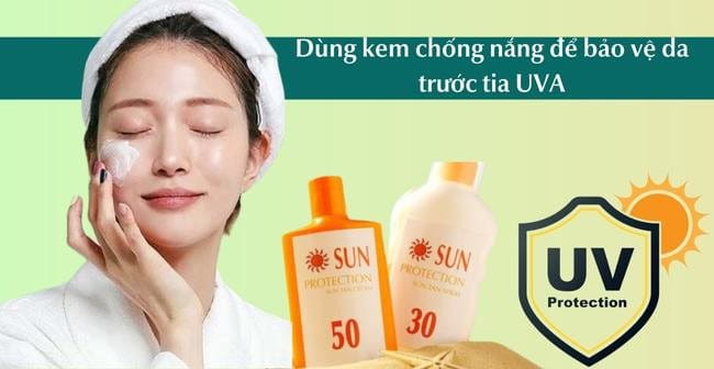 Dùng kem chống nắng vào mùa đông là cần thiết để bảo vệ da trước tia UVA