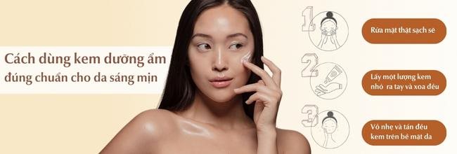 Cách dùng kem dưỡng ẩm đúng chuẩn hiệu quả