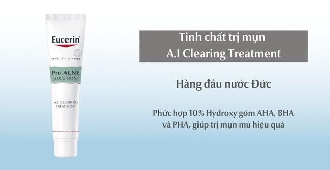 Trị mụn mủ với BHA/AHA/PHA