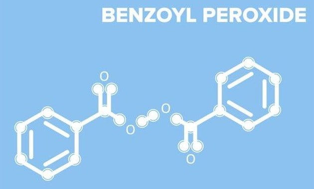 Benzoyl Peroxide là hoạt chất có khả năng kháng khuẩn, giúp giảm nhanh tình trạng mụn trứng cá