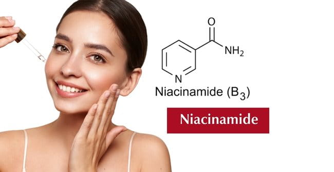 Cách trị thâm mụn dưỡng sáng da với Niacinamide