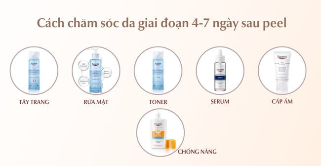 Cách chăm sóc da giai đoạn 3 ngày đầu sau peel