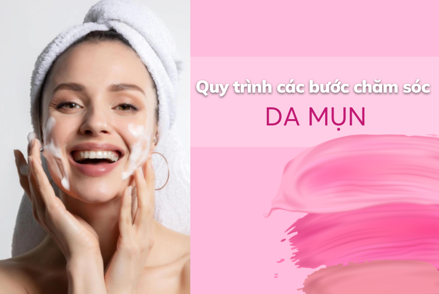 chăm sóc da dầu mụn