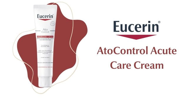 Kem trị viêm da, da mẩn đỏ ngứa Eucerin Acute Care Cream