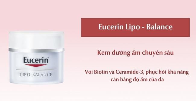 kem dưỡng ẩm chuyên sâu cho da khô từ Eucerin