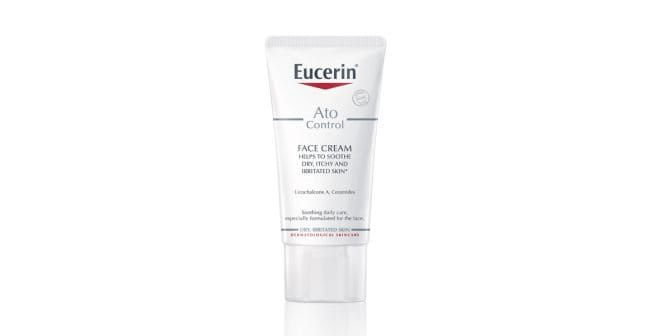 Kem dưỡng cho da khô mụn nhạy cảm Eucerin Ato Control