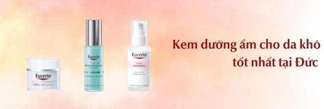 Kem dưỡng ẩm cho da khô hiệu quả