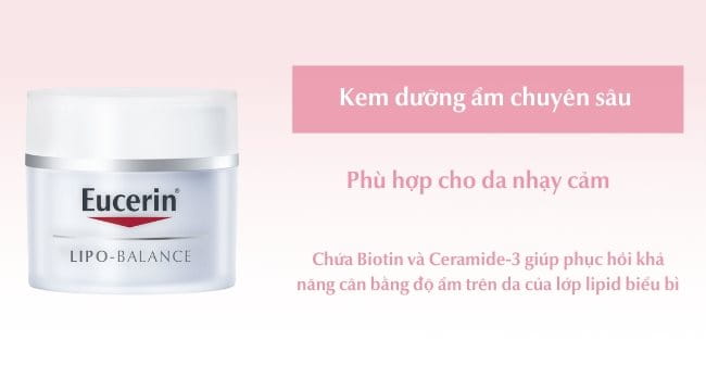 Kem dưỡng ẩm dành cho da khô nhạy cảm Lipo-Balance