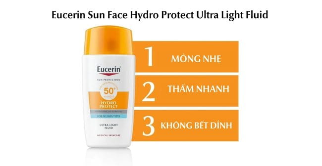 Kem chống nắng cho da nhờn mụn Sun Face Hydro Protect Ultra Light Fluid