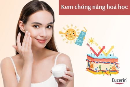 Top 4 kem chống nắng hoá học an toàn, lành tính, tốt nhất hiện nay