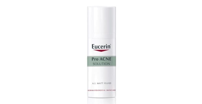 Kem dưỡng ẩm cho da khô mụn Eucerin Pro Acne A.I Matt Fluid