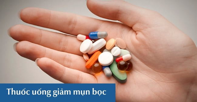 Thuốc uống giảm mụn bọc