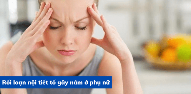 Nguyên nhân nám da là thay đổi nội tiết tố