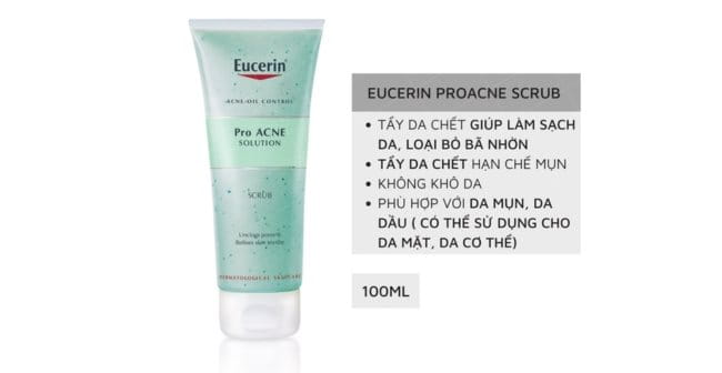 Tẩy tế bào chết Eucerin Proacne Scrub