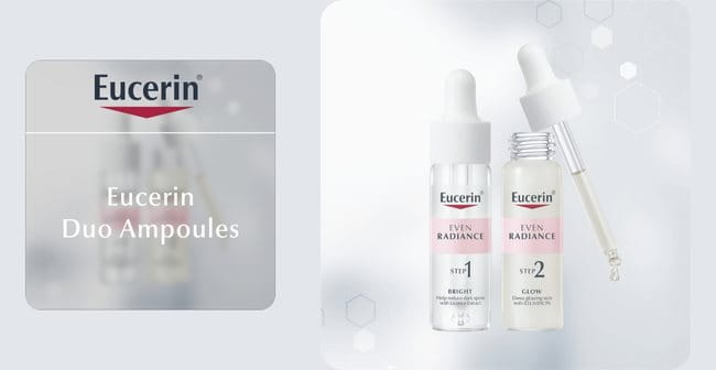 Tinh chất dưỡng sáng da cấp tốc Eucerin Dou Ampoules