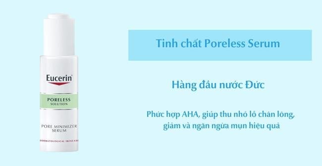 Tinh chất Poreless Serum giúp ngăn ngừa mụn đầu đen hiệu quả