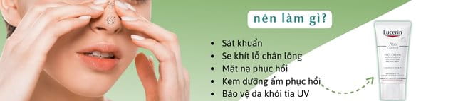 Sau khi nặn mụn đầu đen nên làm gì để hạn chế thương tổn, thâm sẹo cho da