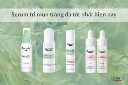 Serum trị mụn trắng da tốt nhất hiện nay