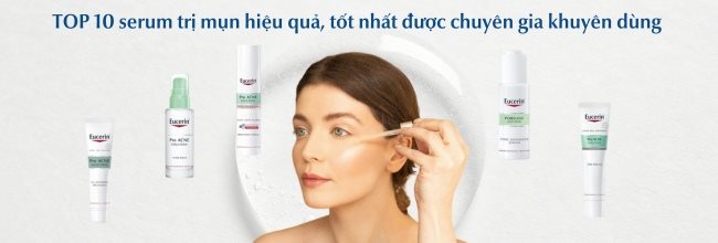 Top 10 serum trị mụn