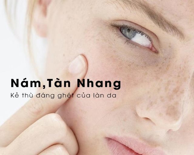 serum trị nám tàn nhang