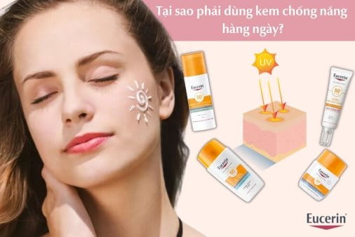 Tại sao phải dùng kem chống nắng hàng ngày? Lợi ích của kem chống nắng