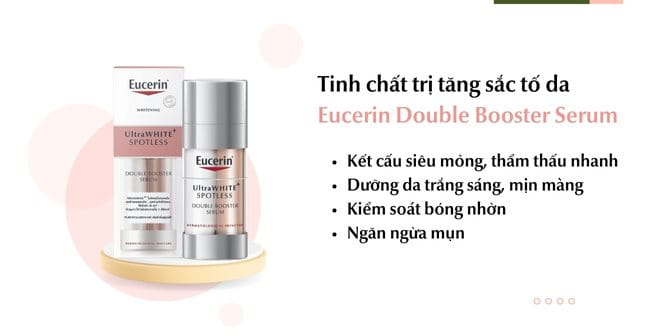 Tinh chất trị tăng sắc tố da Eucerin Double Booster Serum