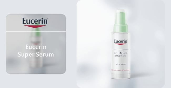 Tinh chất phục hồi da dầu mụn nhạy cảm Eucerin Super Serum