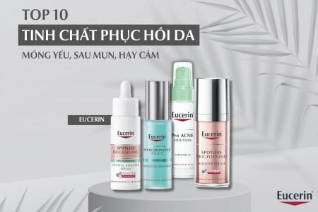 Top 10 tinh chất phục hồi da từ Eucerin