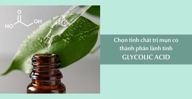 Glycolic acid ngoài điều trị mụn hiệu quả còn hỗ trợ làm đều màu da và ngăn ngừa lão hóa vượt trội