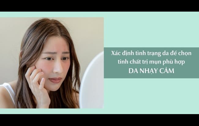 Người có nền da nhạy cảm thường da rất dễ ửng đỏ và kích ứng