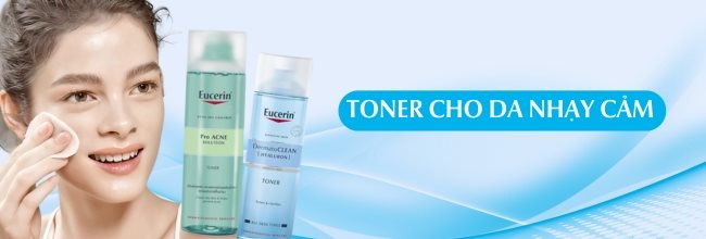 Top toner cho da nhạy cảm hiệu quả nhất