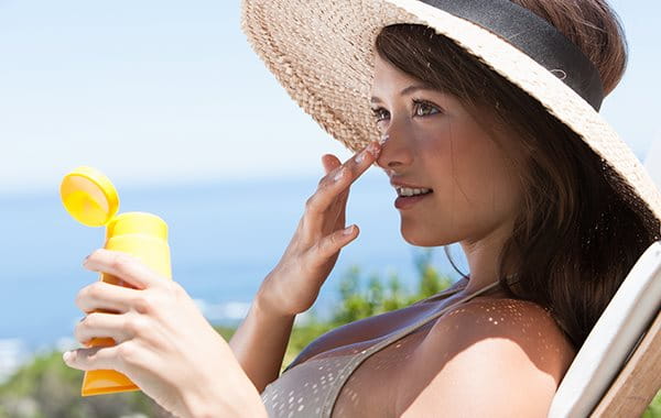 Protezione solare per acne