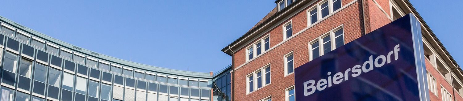 Beiersdorf headquarters banner - Elastoplast