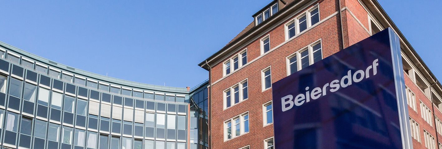 Beiersdorf headquarters banner - Elastoplast
