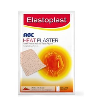 Elastoplast ABC Heat Plaster Muscle Pain Relief with Soothing Heat