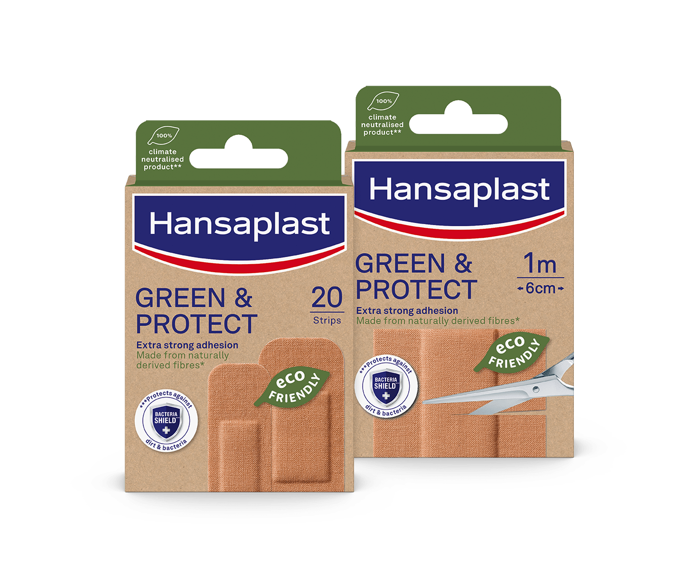band stormloop elleboog Hansaplast GREEN & PROTECT - Eco-friendly wound protection
