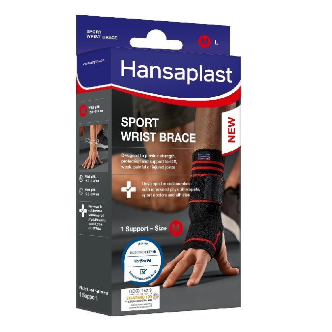 Sport Wrist Brace Extra support strap for controlled compression