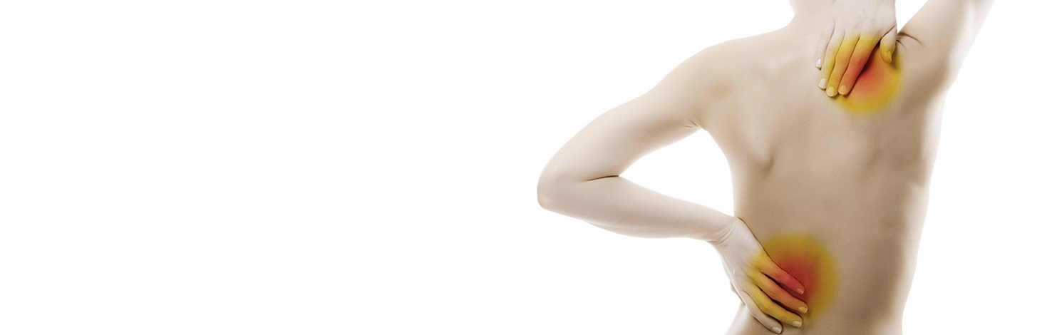 Rücken eines Mannes