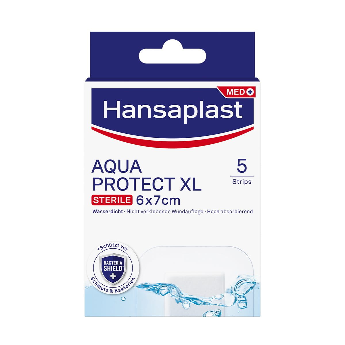 Hansaplast Aqua Pflaster XL