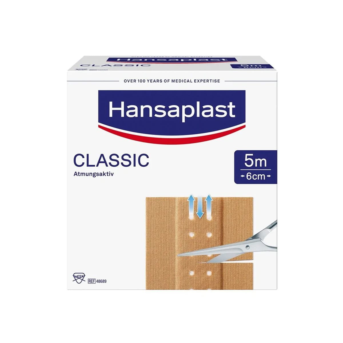 Hansaplast Classic Pflaster Großpackung 5m x 6cm