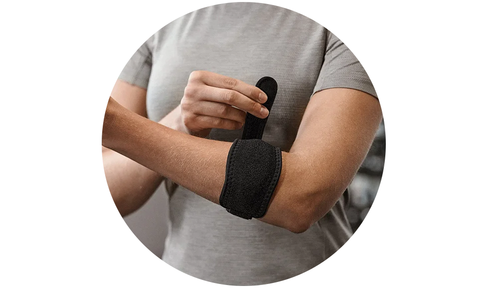 Protective Tennisellenbogen Bandage