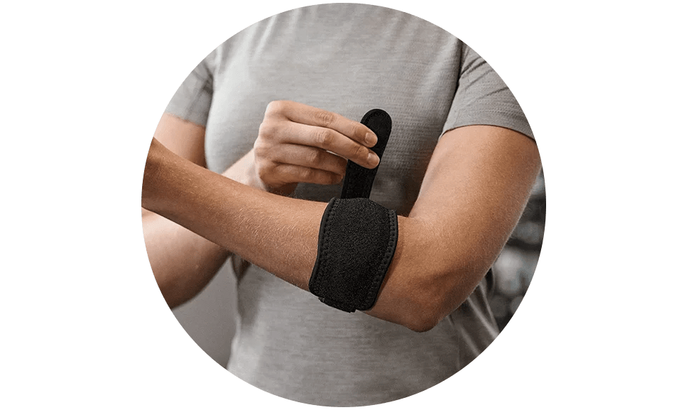 Protective Tennisellenbogen Bandage