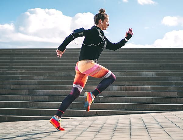 Person im Laufoutift, Jogger