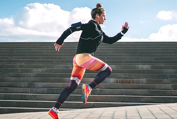 Person im Laufoutift, Jogger