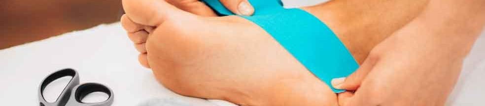 Using kinesio tape to prevent injury