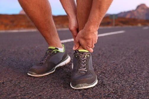 How to strap an ankle