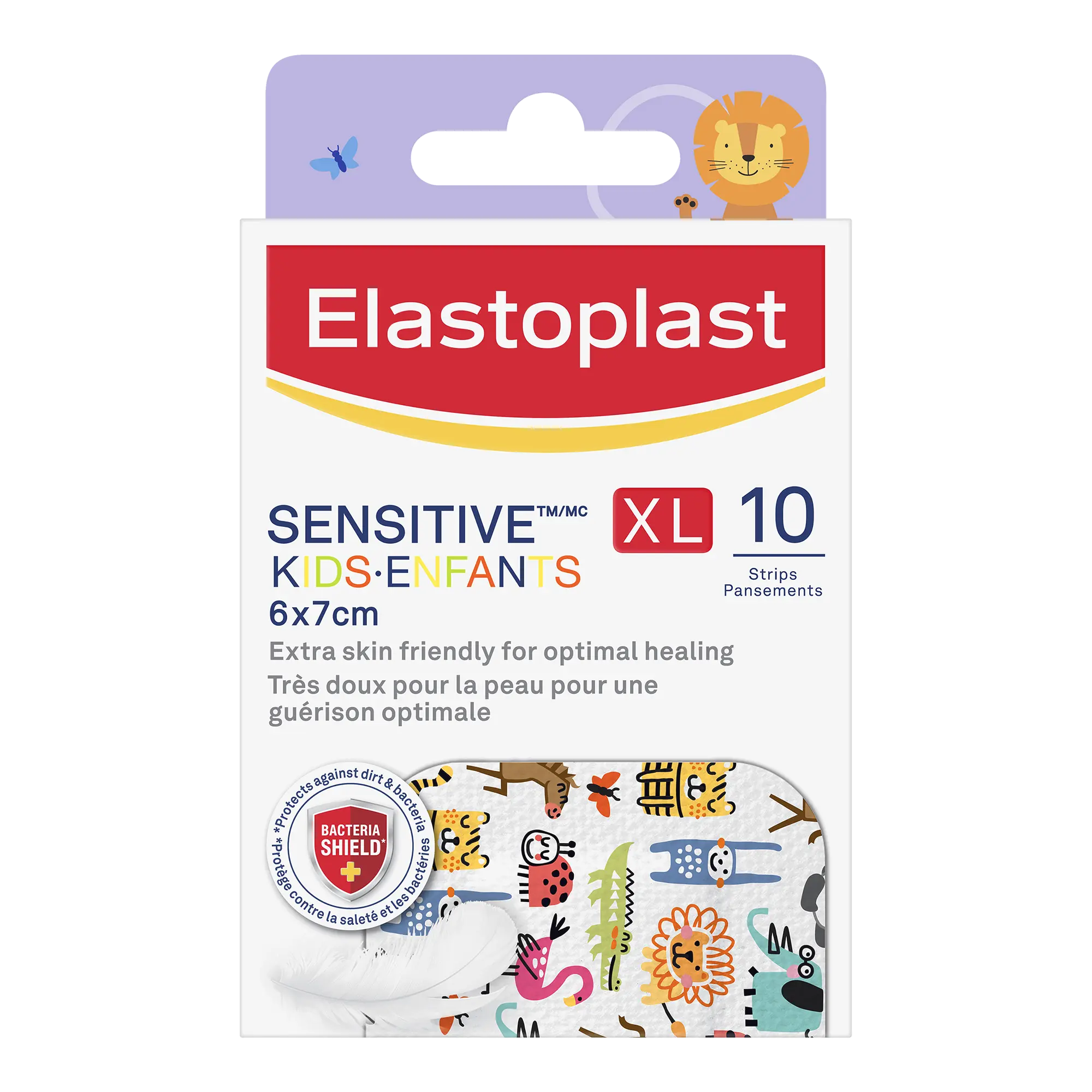 Elastoplast Sensitive Kids XL Plasters Skin-friendly Wound Protection