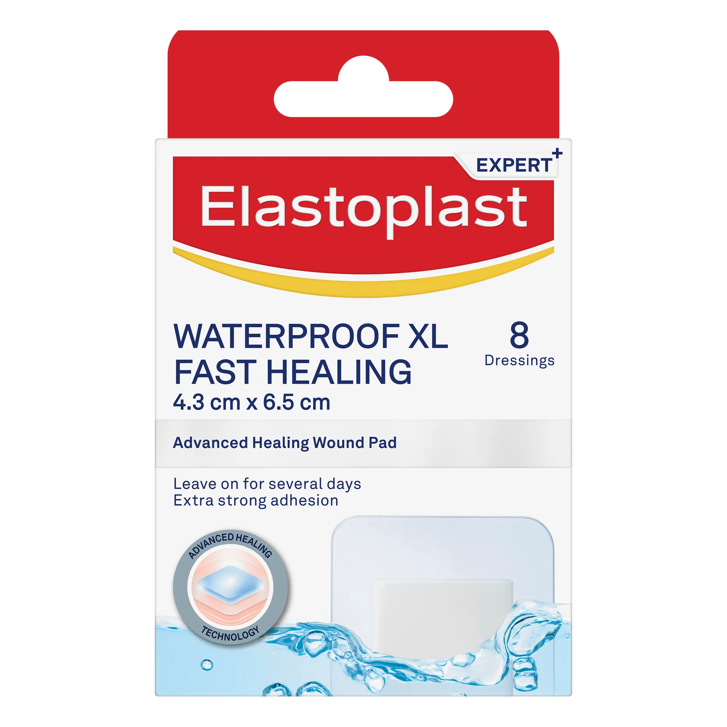 Packshot of Hansaplast Aqua Protect XL Fast Healing Plasters