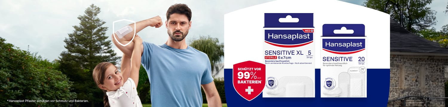 Sensitive Pflaster Hansaplast
