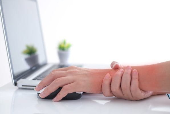 Sehnenscheidenentzündung am Handgelenk